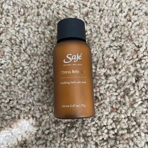 Saje stress release soothing bath salt soak